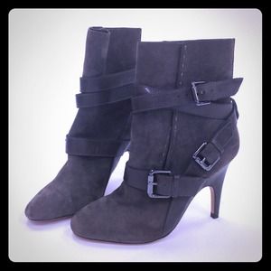 🚫SOLD: JEAN-MICHEL CAZABAT grey suede ankle boots