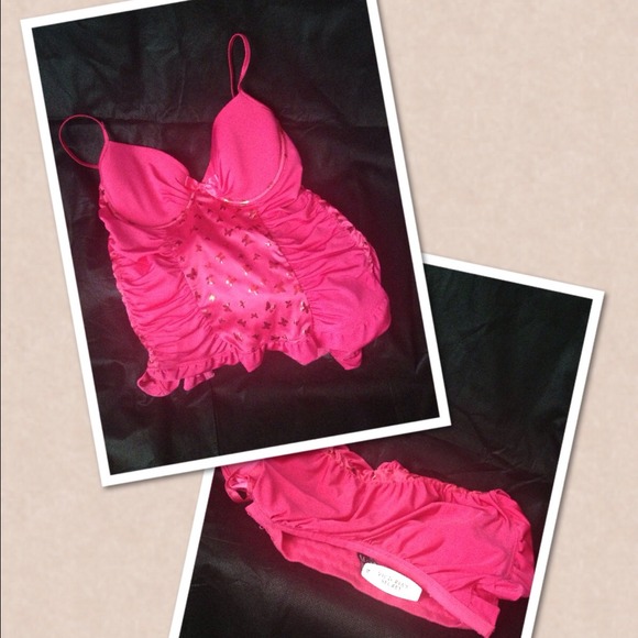 Victoria Secret's corset Brand New!!!!! Fuchialol