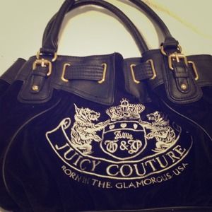Juicy couture fabric handbag