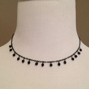 Black Jeweled Necklace