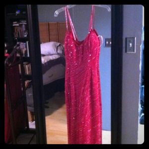 The ultimate prom queen pink party gown