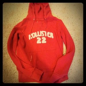 Red Hollister Hoodie