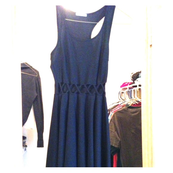 Little black cutout dress!