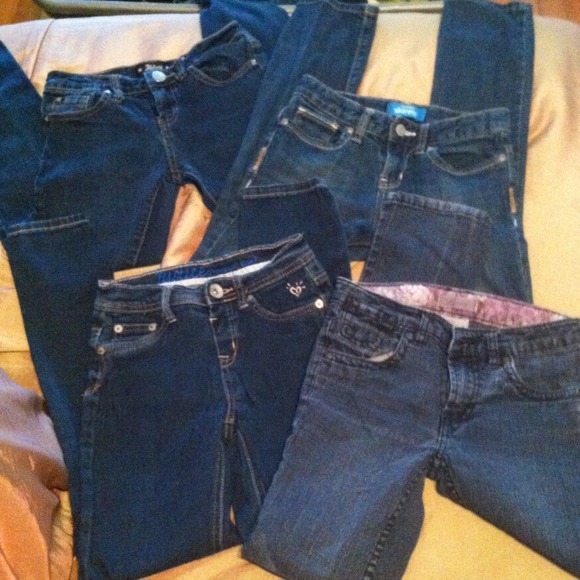Levi's Denim - 4 pc Girls Sz 10 Skinny Jean Bundle**Reduced**