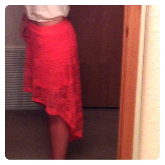Hi-lo skirt