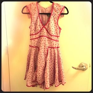 Zac Posen Polkadot dress