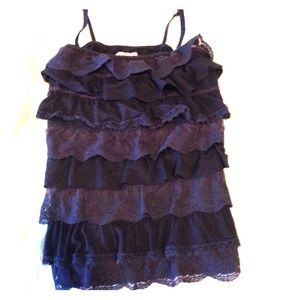 Navy Hollister tank top