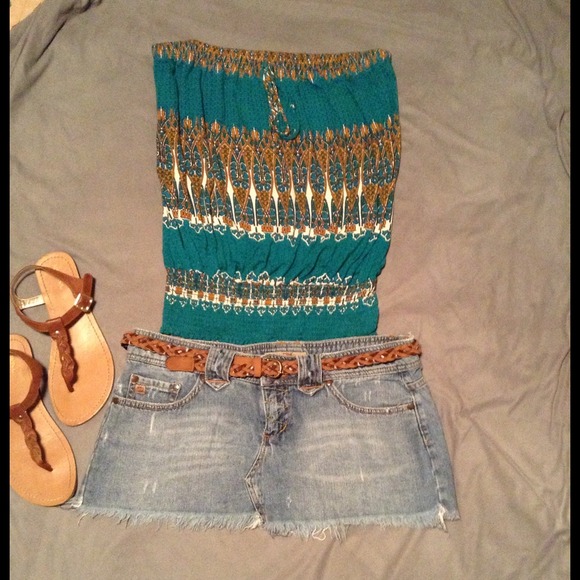 Jean skirt