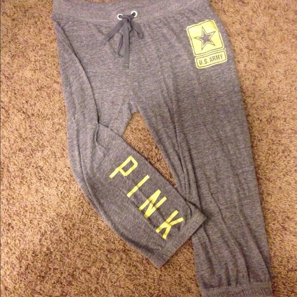 SOLD VS PINK ARMY capris