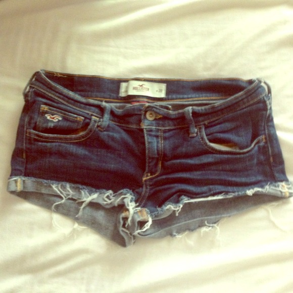 Hollister jean shorts