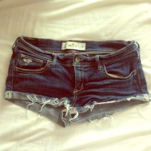 Hollister jean shorts