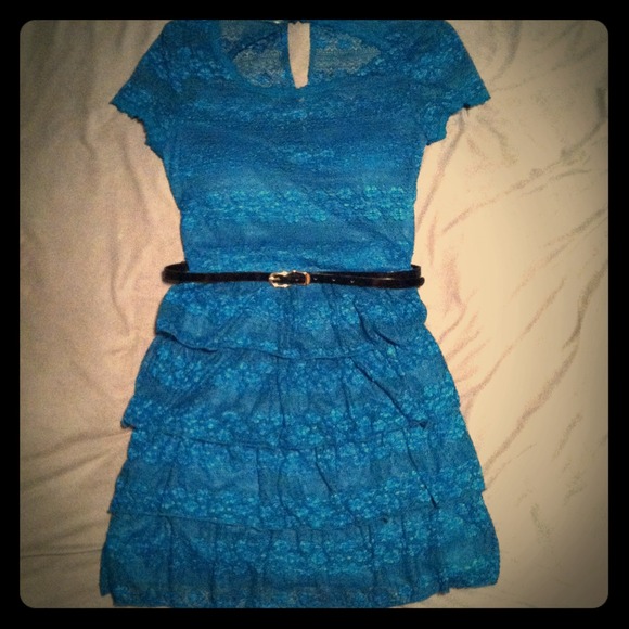 Blue dress