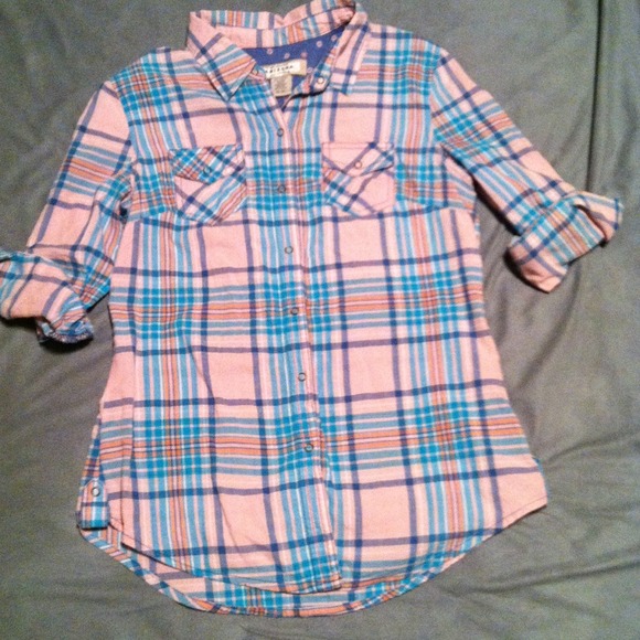 Plaid button up