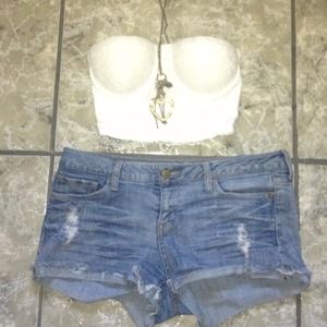 White Bustier ☺💗