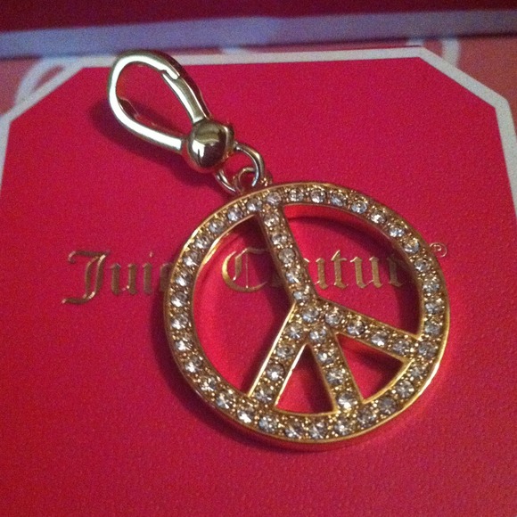 Juicy Couture Peace Sign Charm