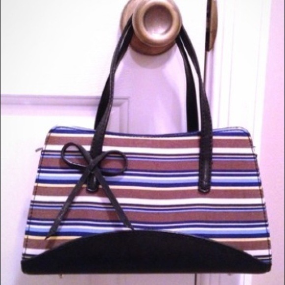 ❌SOLD❌ Multicolored Striped Purse