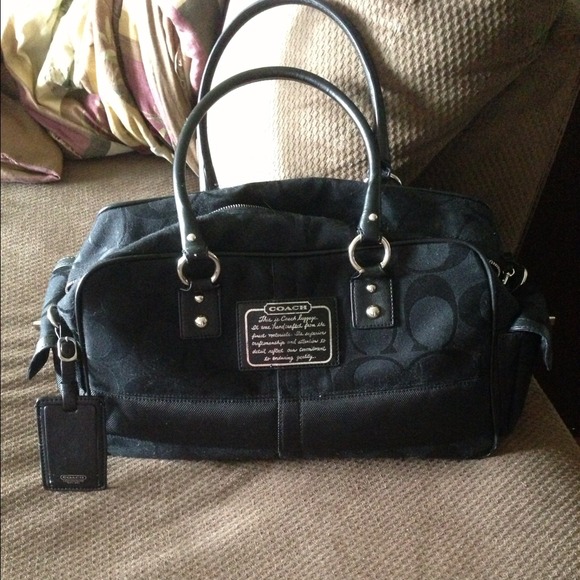 Oversized coach luggage bag!!