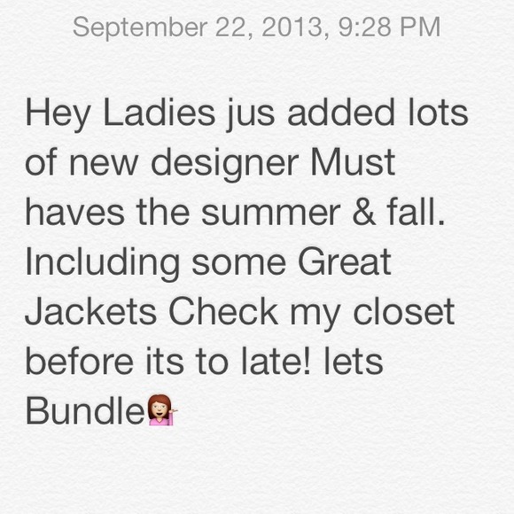 Designer clothes & shoes