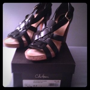 Cole Haan Air Jocelyn Black Sandel
