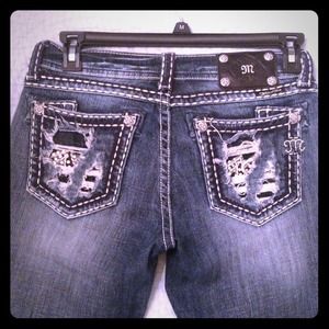 Miss Me cropped jeans