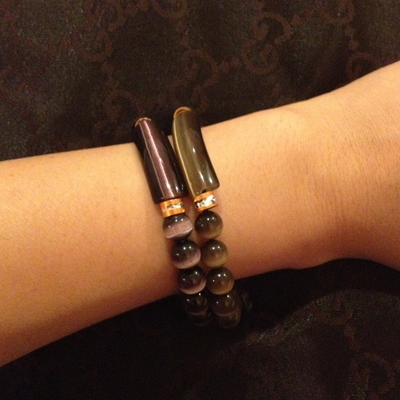 New! Cats eye stones bracelet - Picture 4 of 4