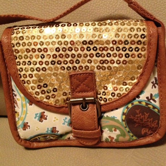 NWT Multi Color with gold sequin by Z&L