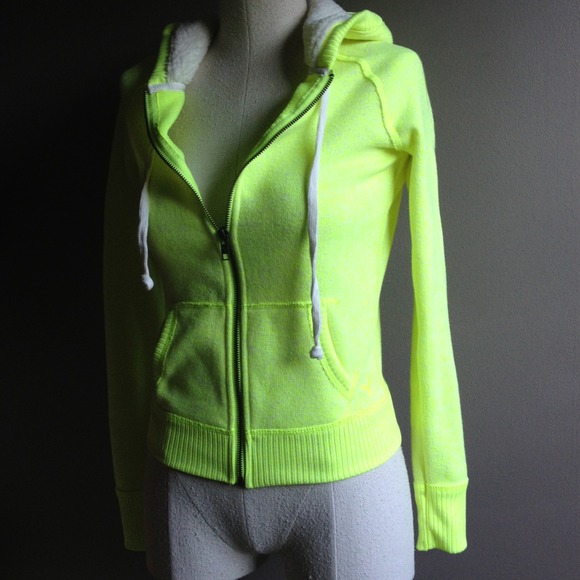 Highlighter yellow hoodie ON HOLD.