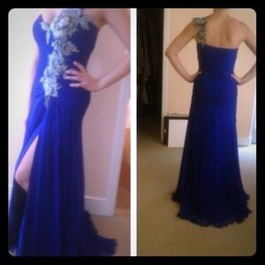 Jovani royal blue dress