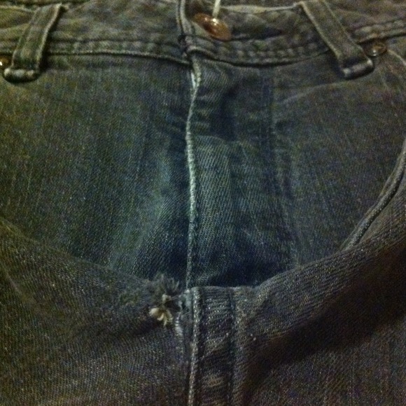 Volcom black acid washed slim fit jeans - Picture 4 of 4