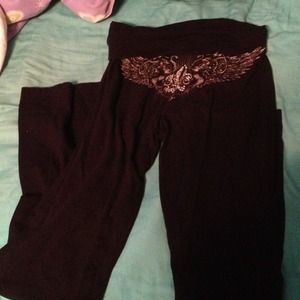Cute yoga pants