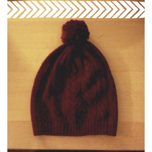 ❌SOLD❌Dark Red Beanie