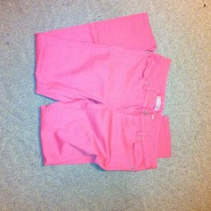 📢🎉SOLD IN BUNDLE! Pink, hot!! Skinny jeans.
