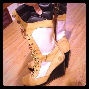 Trade 🚫🚫Timberland wedge boots