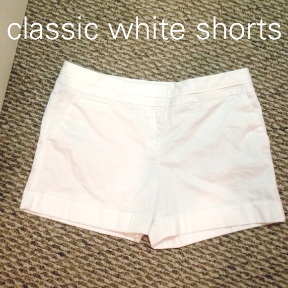 Express Pants - SOLD Classic white chino shorts