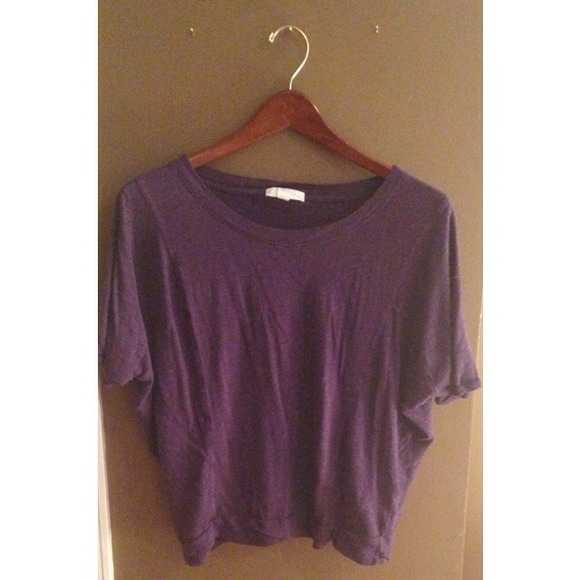 Plum Oversized Top