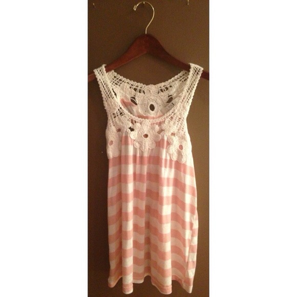 Striped Detailed Tank Top