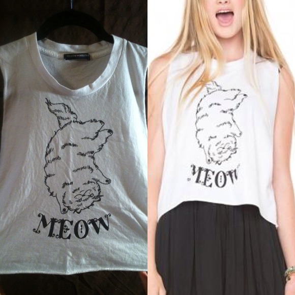 Brandy Melville Meow Top