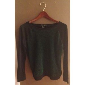 Green Sparkled Sweater