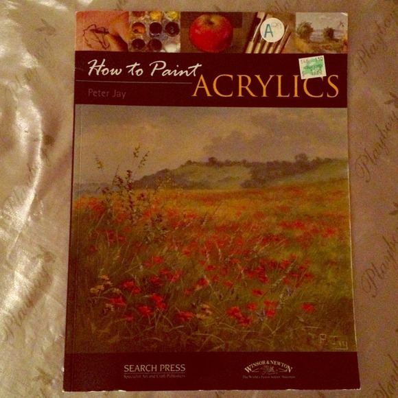 How to paint Acrylics Book
