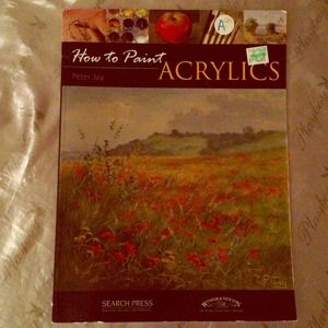 How to paint Acrylics Book