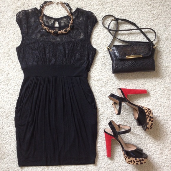 SOLD❗Black Lace Dress