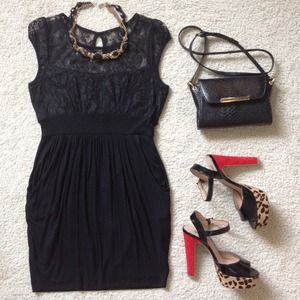 SOLD❗Black Lace Dress