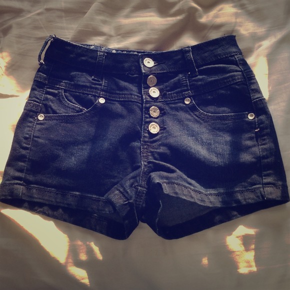 High waisted shorts
