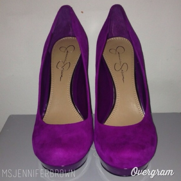 SALE!! BNIB Jessica Simpson Suede Pump - Picture 3 of 4
