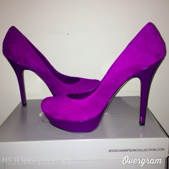 SALE!! BNIB Jessica Simpson Suede Pump - Picture 4 of 4