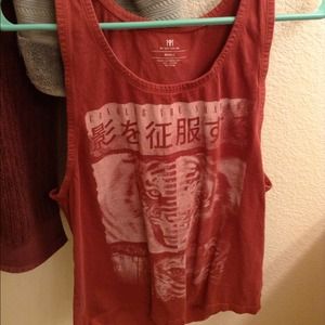 Red guy tank