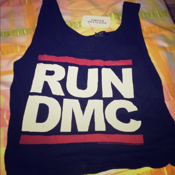 Run DMC crop top