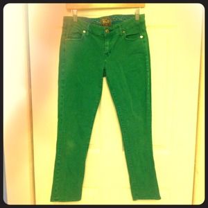 Rich & Skinny Shamrock Green Skinny Jeans
