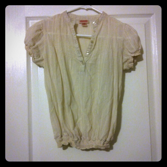 SOLD Traded! Off white blouse