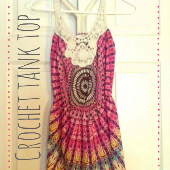 🌸Spiral Crochet Tank Top🌸